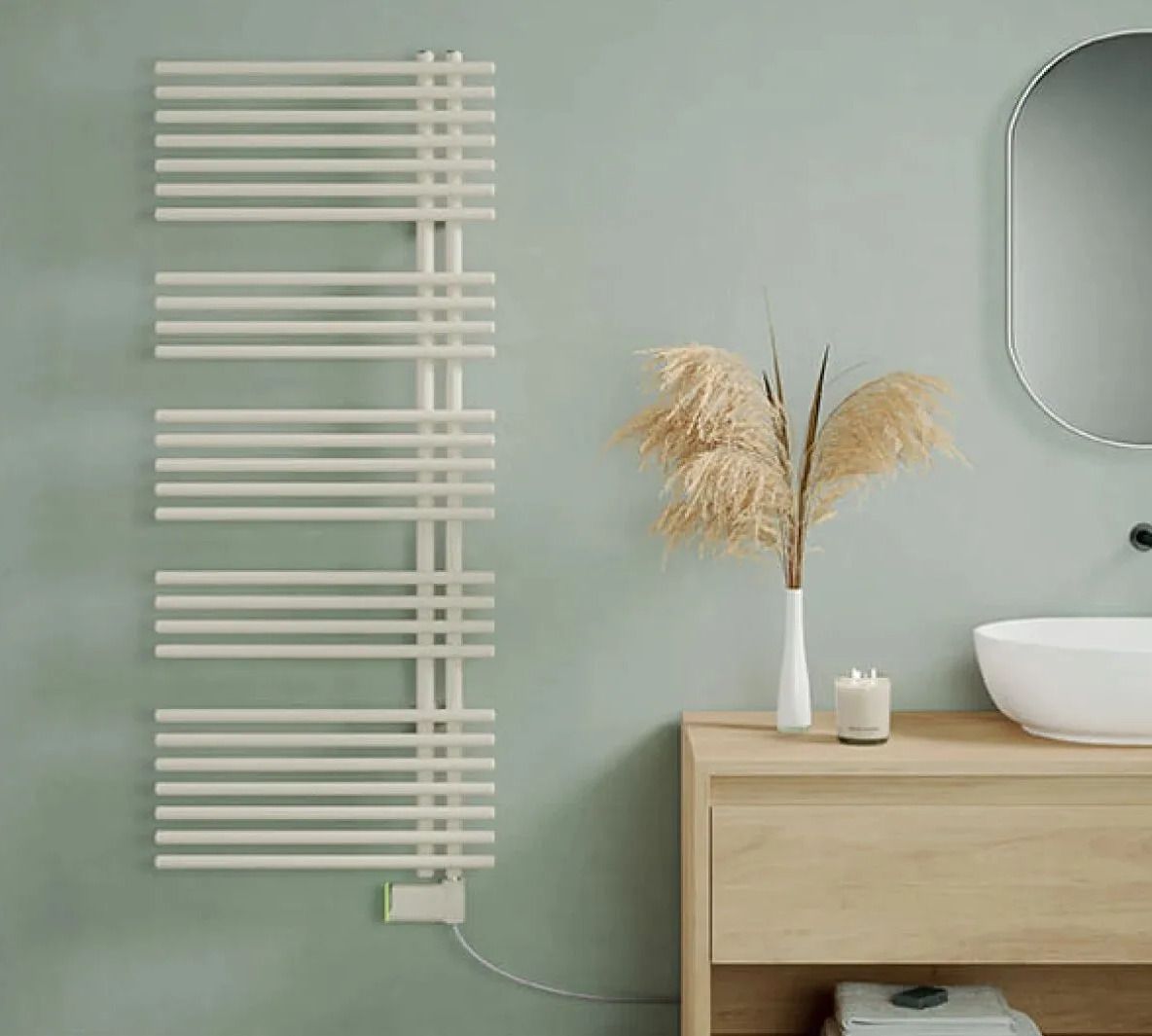 Электрический стальной радиатор для ванны Irsap Funky ARCH-00034121 - Вид №3