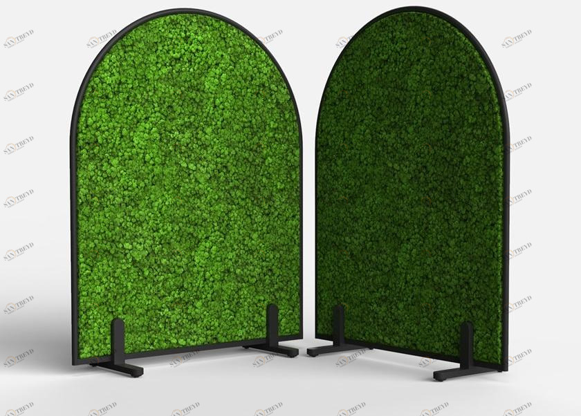 GREEN MOOD Звукопоглощающая офисная перегородка на колесах Design sun-id-1433653