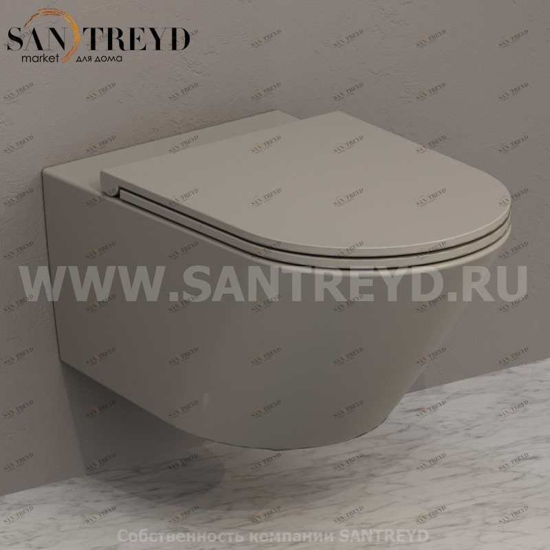 FOS05GH Подвесной унитаз настенный Белый Ceramica Globo FORTY3 Италия