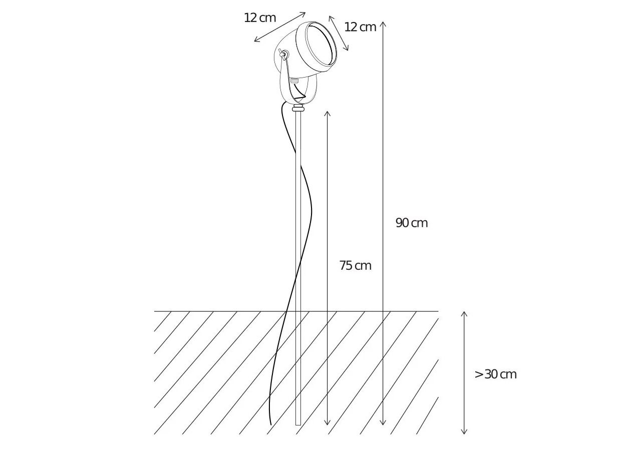 Латунный световой столб Authentage Lighting макро ARCH-00129677 - Вид №2