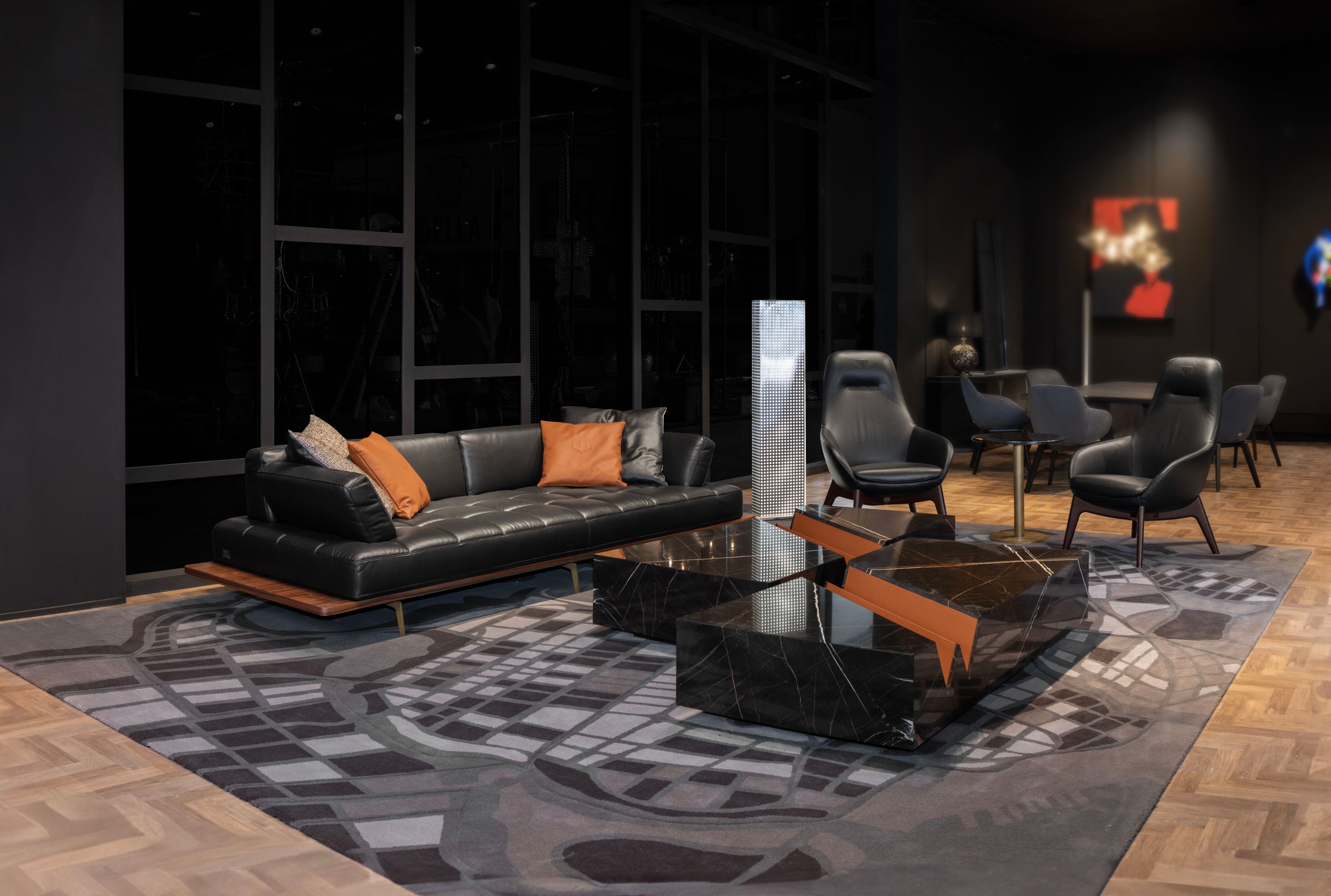 Мраморный журнальный столик Wayne Enterprises Home Collection WE-004-L ARCH-00076477 - Вид №2