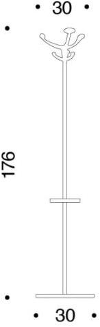 Danese Milano Вешалка из крашеного металла с подставкой для зонтов sun-id-1400258 - Вид №3