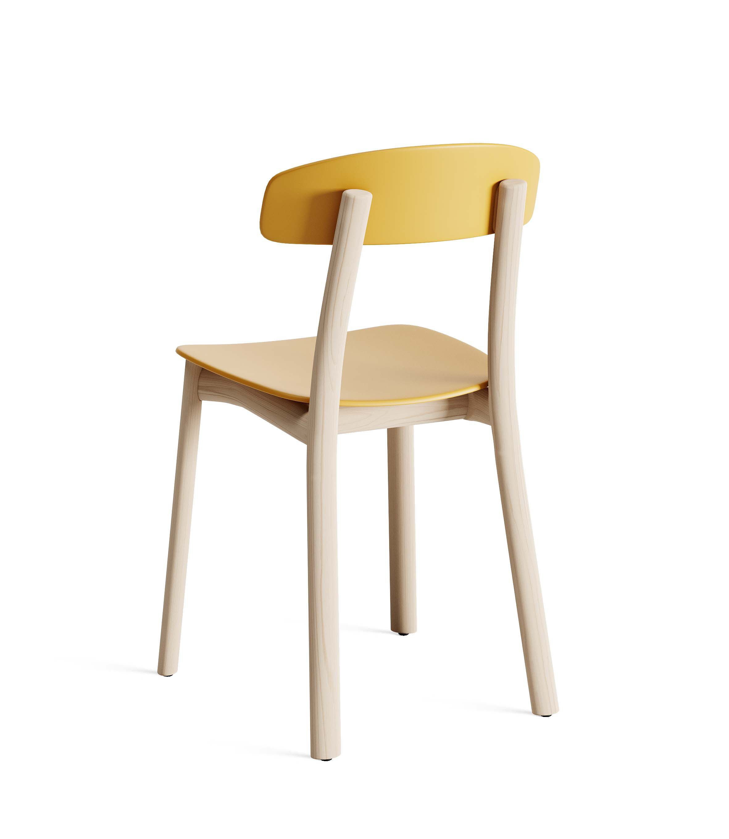 Стул из массива дерева и полипропилена Infiniti Feluca ARCH-00059160 - Вид №2