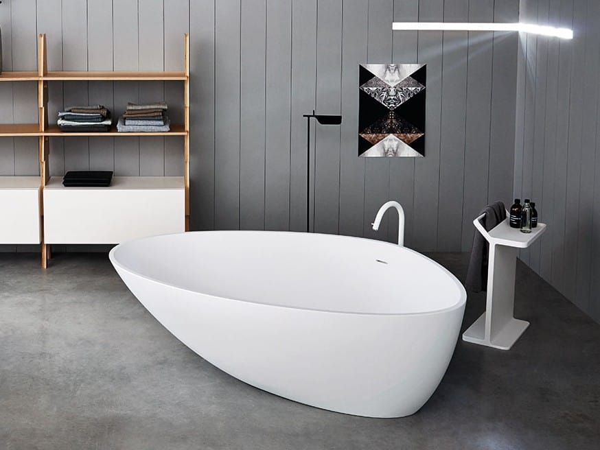 Ванна в центре комнаты в Cristalplant® Agape Drop ARCH-00146146