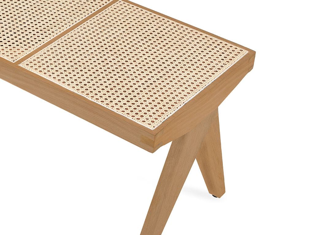 Скамейка из массива дерева Alankaram Jeanneret ARCH-00032109 - Вид №5