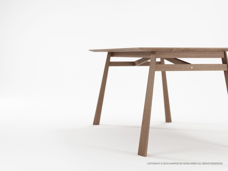 530_1049 Стол обеденный прямоугольный 180 Karpenter Carpenter - Вид №3