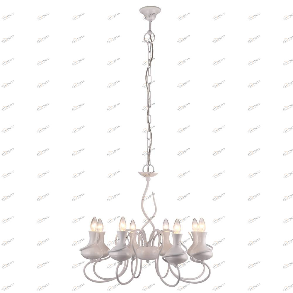 Подвесная люстра Arte Lamp Vaso A6819LM-8WH ARTE LAMP ДИЗАЙНЕРСКИЕ, VASO 056644 Белый 
