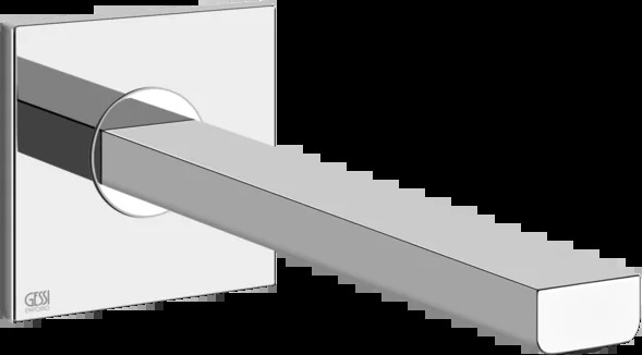 Носик для умывальника 38707 031 Gessi Via manzoni ХРОМ