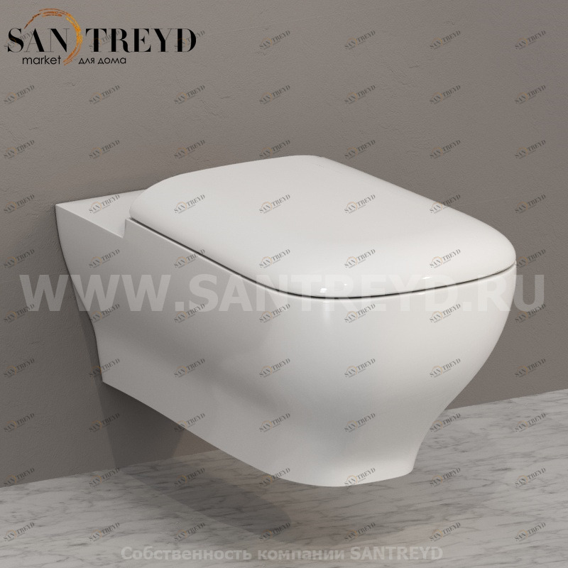 GEAS2BI Подвесной унитаз настенный Белый Ceramica Globo ARGENTO Италия