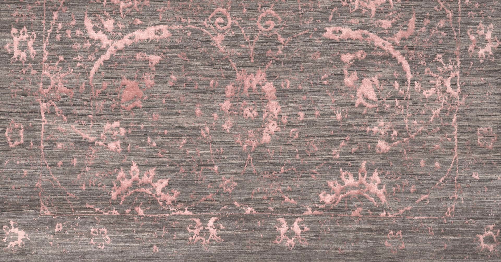 Прямоугольный ковер из шерсти и шелка Zollanvari Isfahan Classical Floral Cartouches-Designer ARCH-00039609 - Вид №2