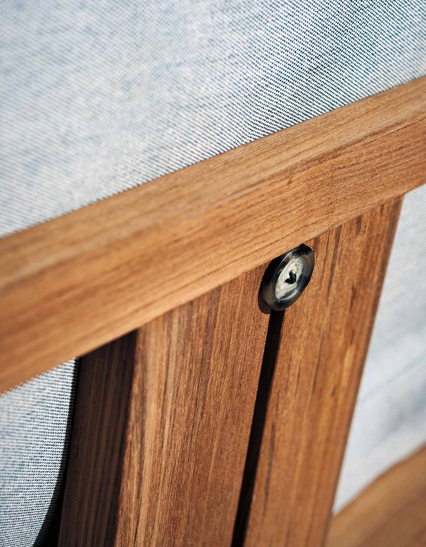 Садовый диван из тикового дерева RODA Teka ARCH-00095073 - Вид №3