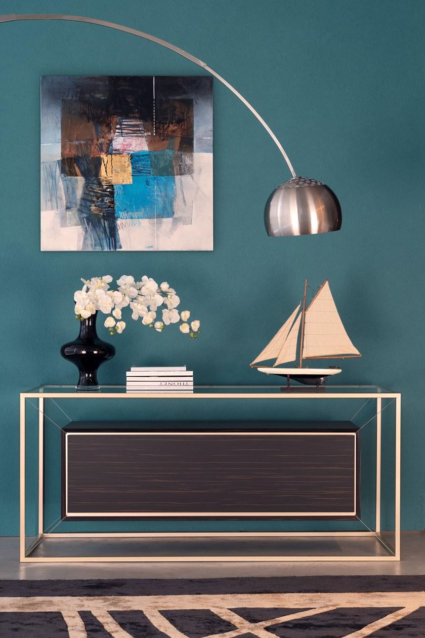 Maiullari Подвесной буфет из стали и дерева с откидными дверцами Oro sun-id-1481203 - Вид №5