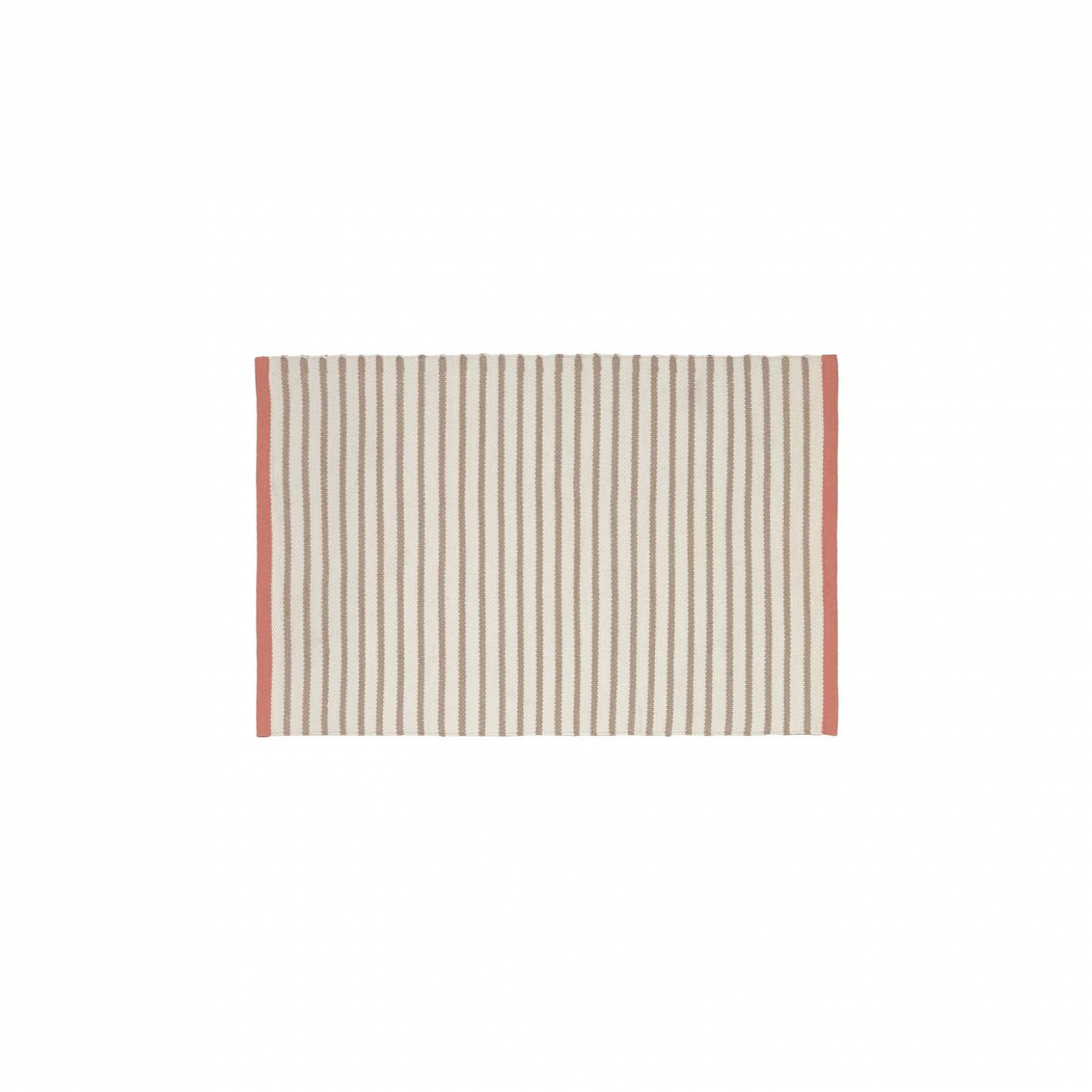 098026 Коврик коричневый полосатый из PET 60 x 90 La Forma Catiana 