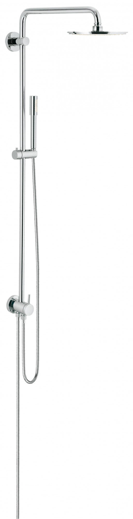 Душевая система GROHE Rainshower 210 с переключателем (без смесителя), хром (27058000)