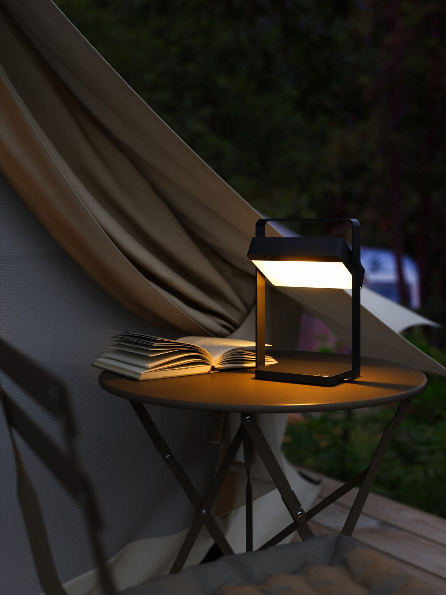 Алюминиевая и пластиковая наружная настольная лампа Nordlux Saulio ARCH-00029769 - Вид №11