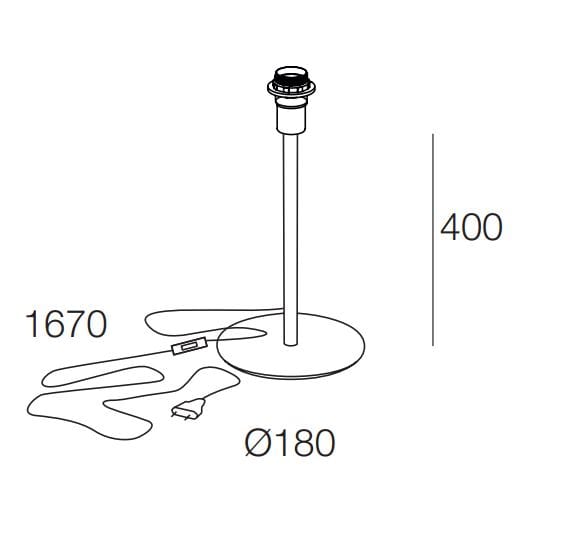 Стальная настольная лампа с порошковым покрытием Novalux Tiny ARCH-00038861 - Вид №11