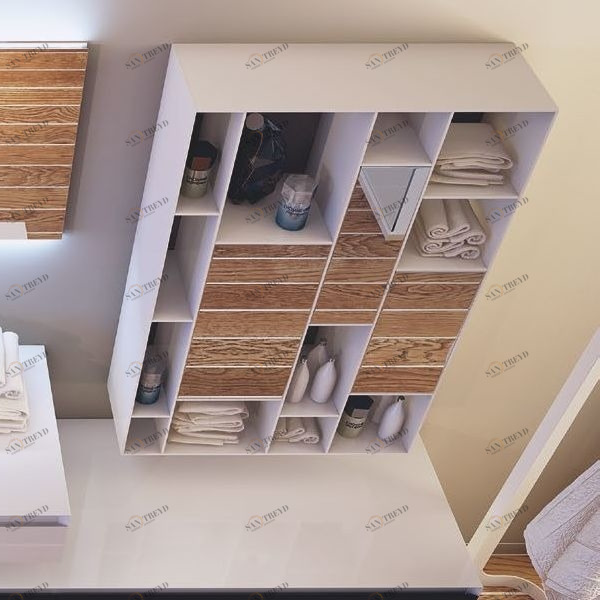 Moma Design Шкаф модульный подвесной 1200-4 Coverwall белый COVERWALL1200ABCD