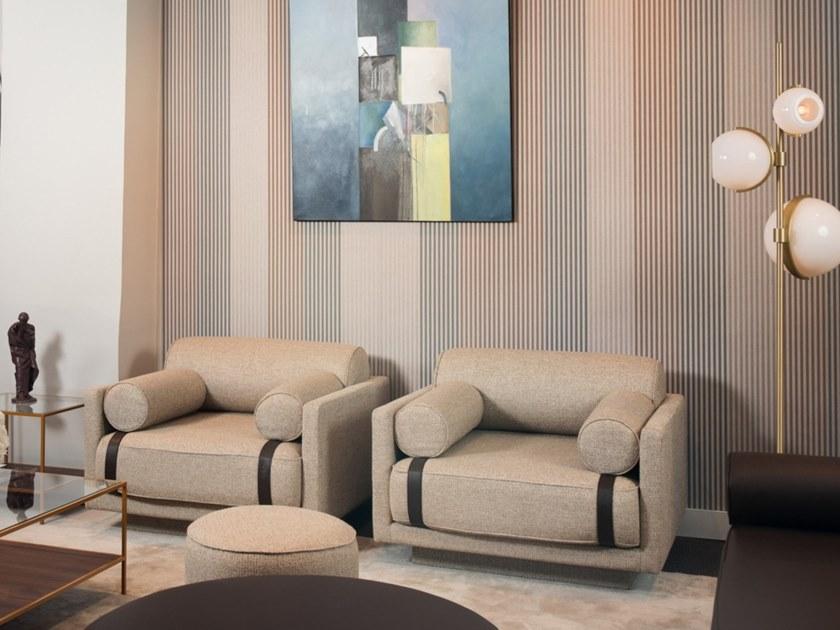 Duvivier Canapés Кресло из ткани со съемным чехлом с подлокотниками Elsa Elsaxg11, elsaxg10 - Вид №2