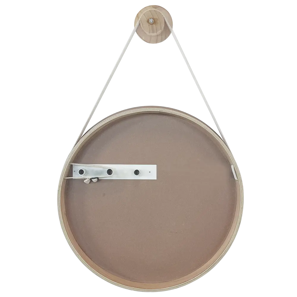 Зеркало INSPIRE Nordik Barbier Naturoak круглое 55 см без рамы 86484810 STLM-1444441 - Вид №3