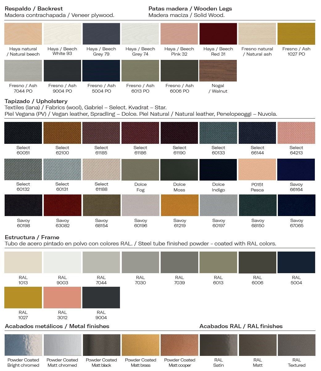 Стул с внешней оболочкой и ножками из ясеня Vergés Cistell Original ARCH-00066261 - Вид №3