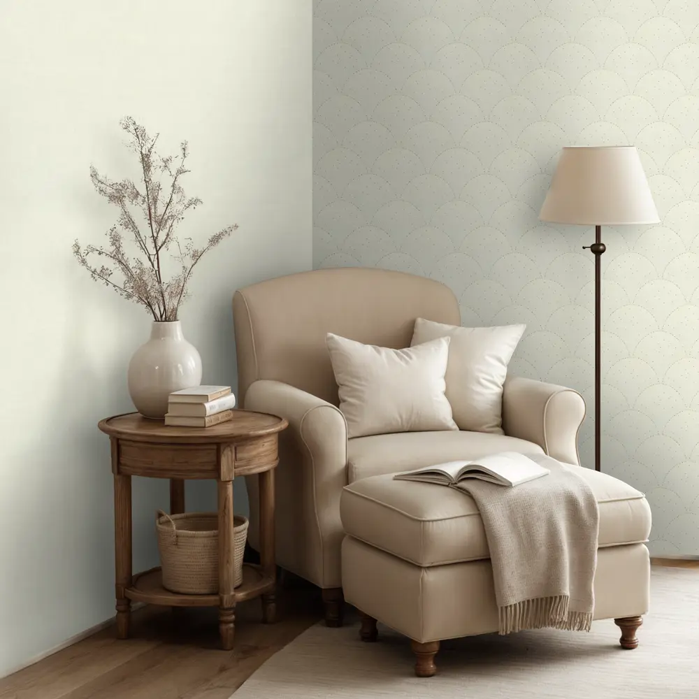 Обои флизелиновые Euro Decor Ампир белые 1.06 м ED7355-00 89466160 STLM-2201742 - Вид №4
