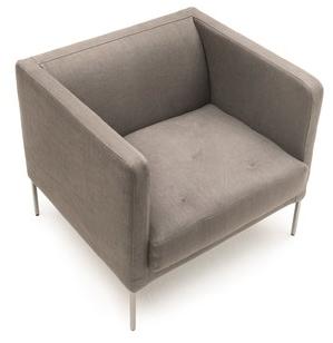 Living Divani Кресло из ткани со съемным чехлом с подлокотниками Lipp sun-id-1419130 - Вид №3