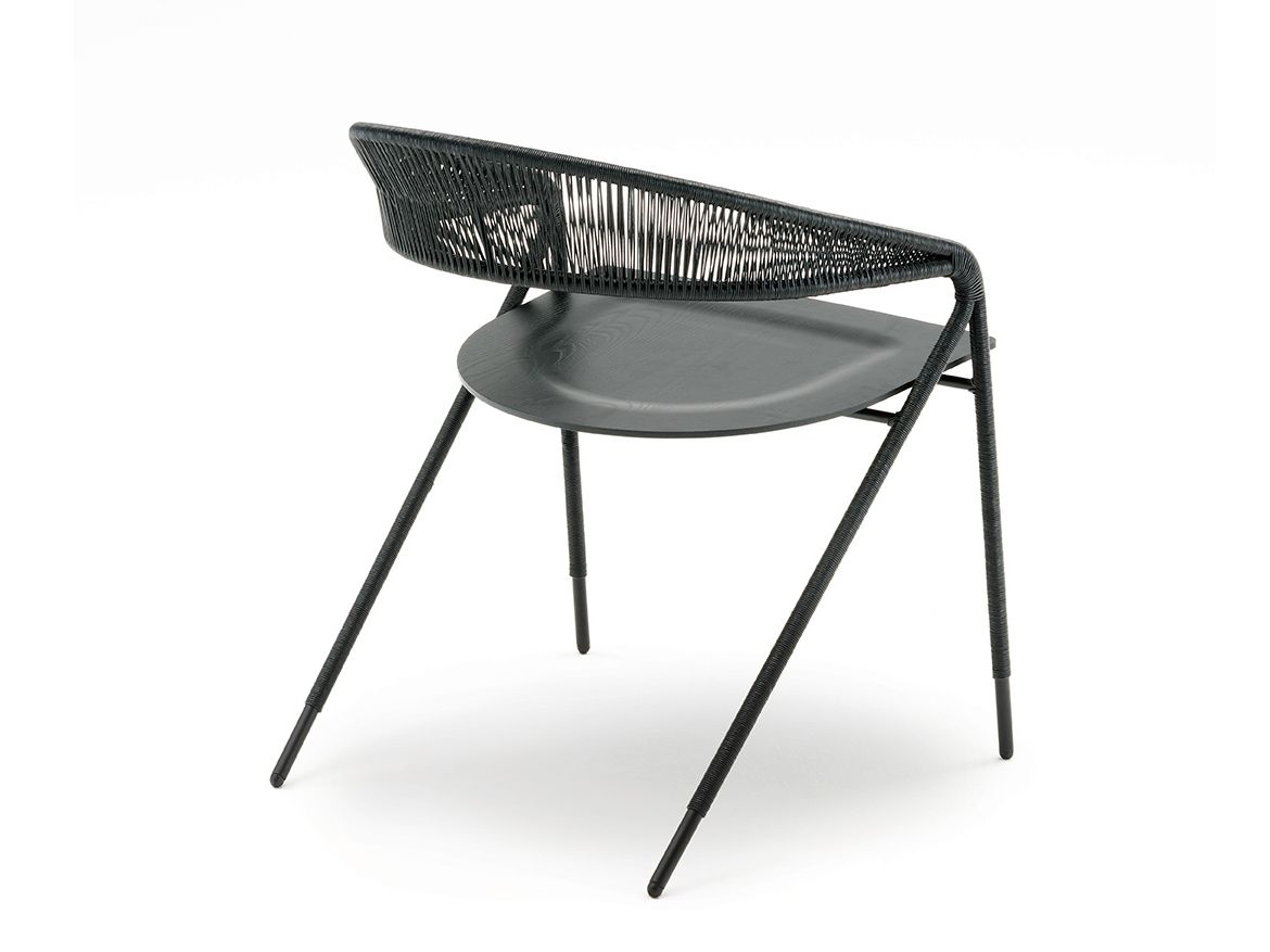 Кожаный стул с подлокотниками Living Divani GEORGE'S ARCH-00064064 - Вид №1