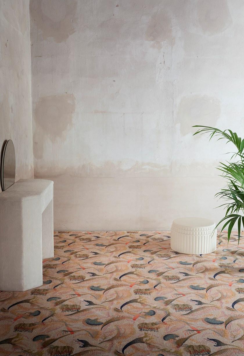 Ковер из полиамида с цветочными мотивами Diva Santreyd sun-id-1360647 - Вид №12