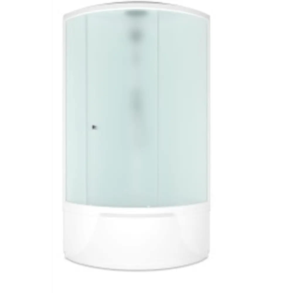 Душевая кабина Domani-Spa высокий поддон 1/4 круга 90x90 см Simple STLM-2014482