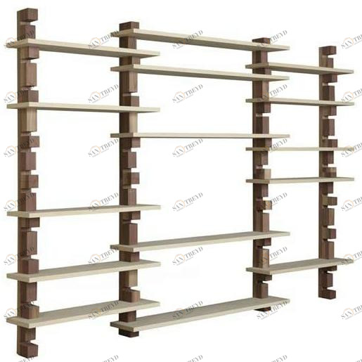 Morelato Модульный открытый книжный шкаф из массива дерева  Fs3411047 