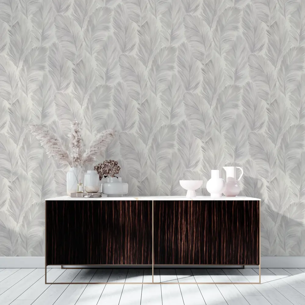 Обои флизелиновые Ornamy Magic серые 1.06 м OR8037-11 STLM-2195488 - Вид №2