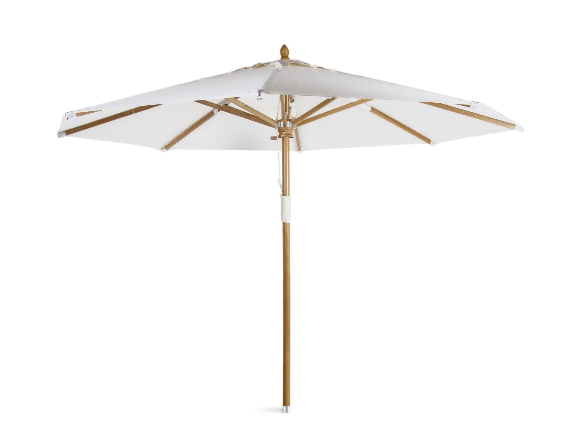 Круглый зонтик из массива дерева и акриловой ткани Unopiù LIPARI ARCH-00130808 - Вид №3