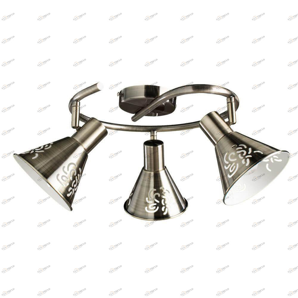 Спот потолочный на 3 лампы бронзовый Cono A5218PL-3AB ARTE LAMP CONO 00-3923881 Бронза