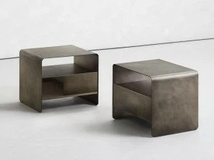 Flou Прямоугольная тумбочка металлическая с ящиками