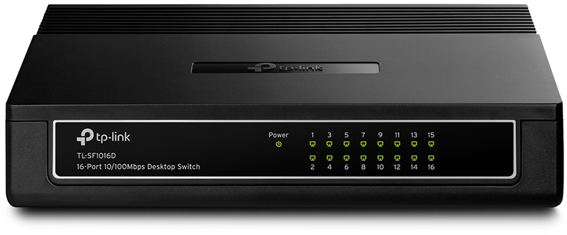 TL-SF1016D 16-port 10/100m desktop switch,16 10/100m rj45 ports, plastic case TP-Link Santreyd 