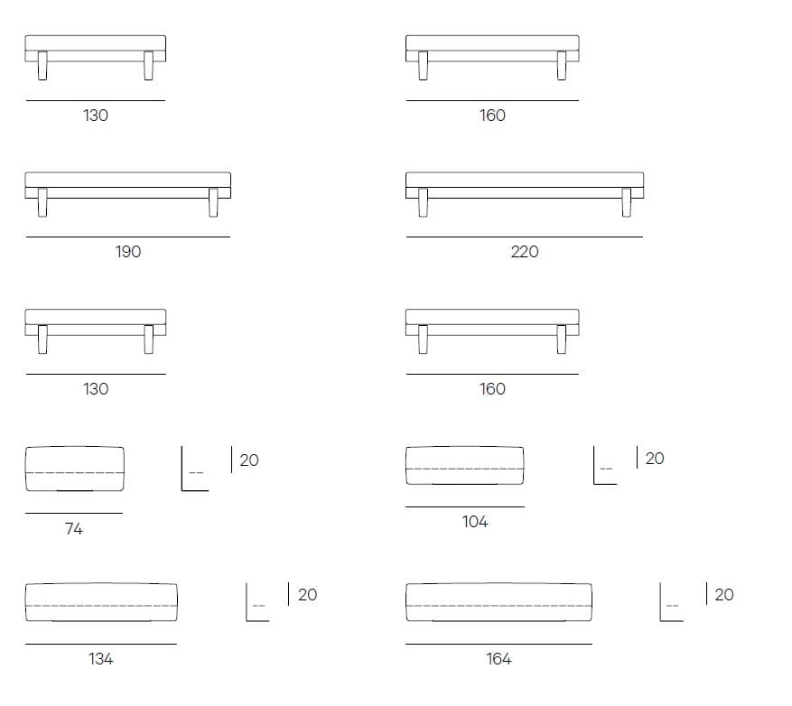 Кожаный диван Henge LAILAND ARCH-00019479 - Вид №1