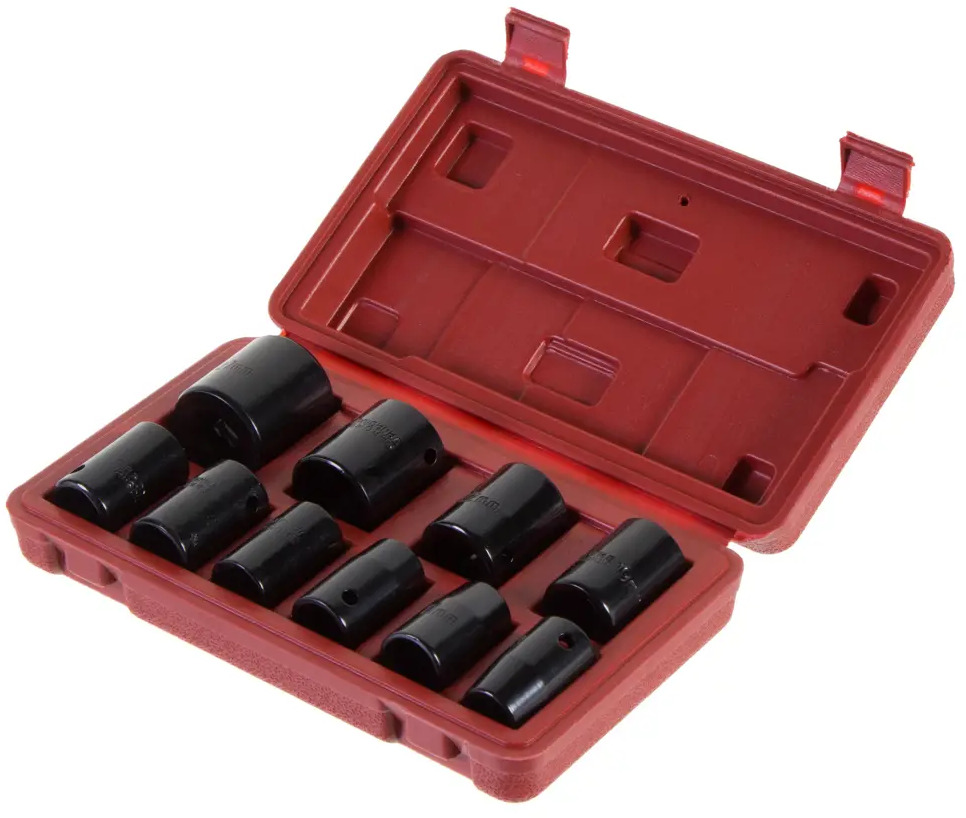 15308876 Набор торцевых головок для пневмогайковерта Аэрус 5542 1/2 дюйма, 10 шт. STLM-0842986