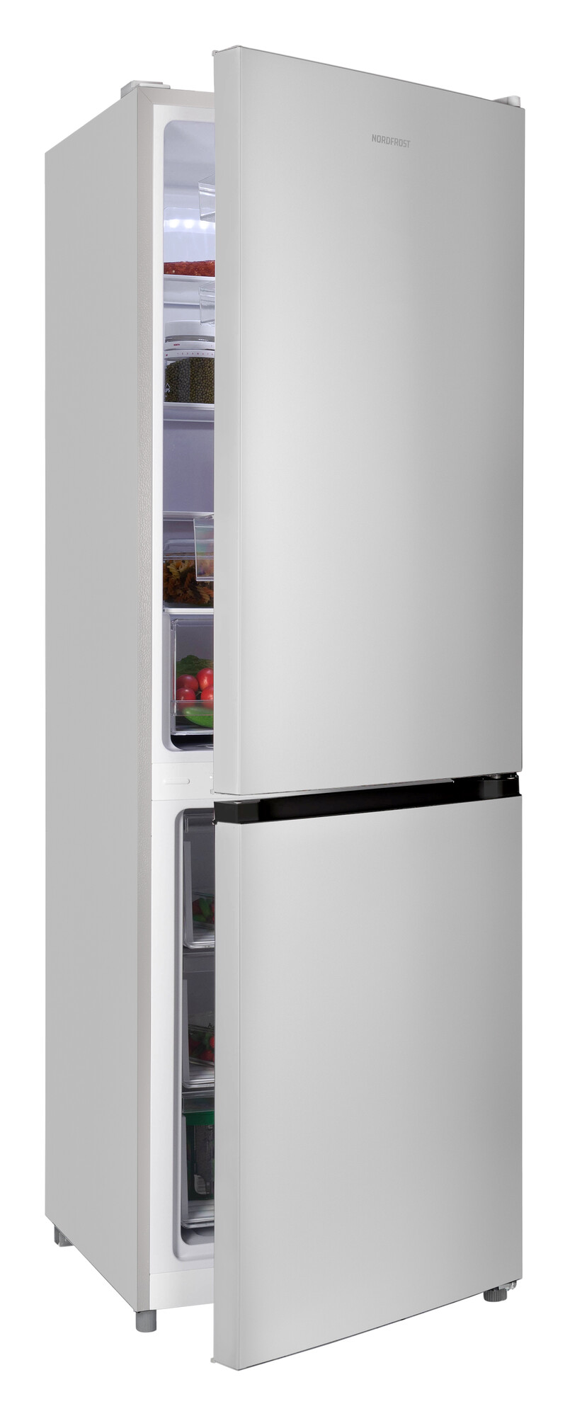 9944652 Холодильник с морозильником   Nordfrost RFC 350 NFS серебристый STDN-0037636 - Вид №3