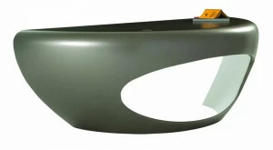 Roche Bobois Стол из полиуретана с ящиками