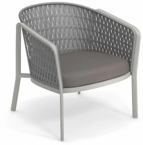 emu Кресло для отдыха из алюминия и плоского троса Carousel 1218