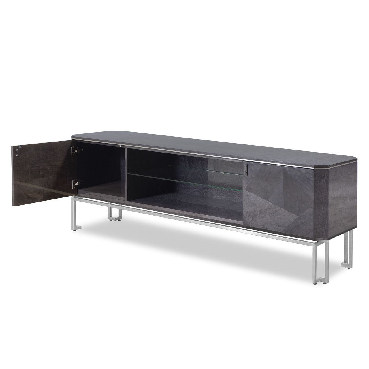 Деревянный шкаф для телевизора с распашными дверцами Hurtado Evolution ARCH-00038735 - Вид №2