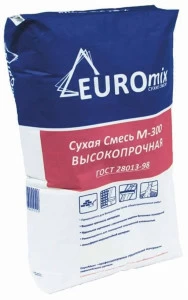 Пескобетон EUROmix М300 40кг