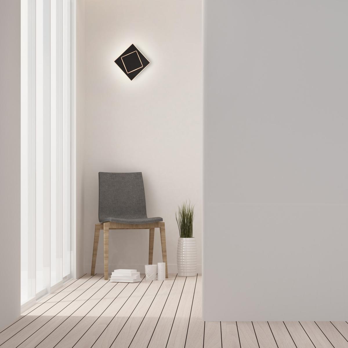 084293 Настенный светильник 18W черный Mantra Dakla 