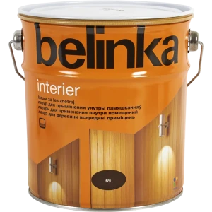 Покрытие защитно-декоративное для дерева Belinka Interier цвет горячий шоколад 2.5 л