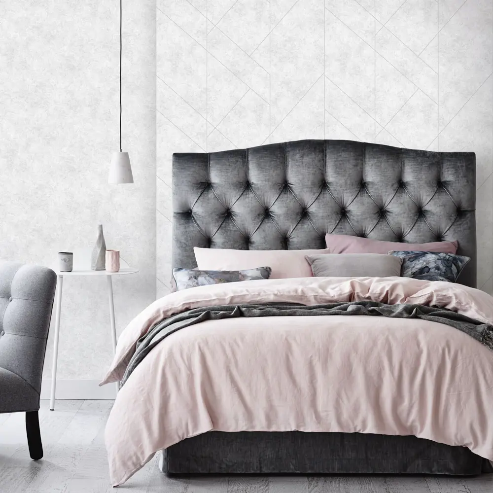 Флизелиновые обои Erismann Maison светло-серые с виниловым покрытием 89392223 STLM-1476606 - Вид №4