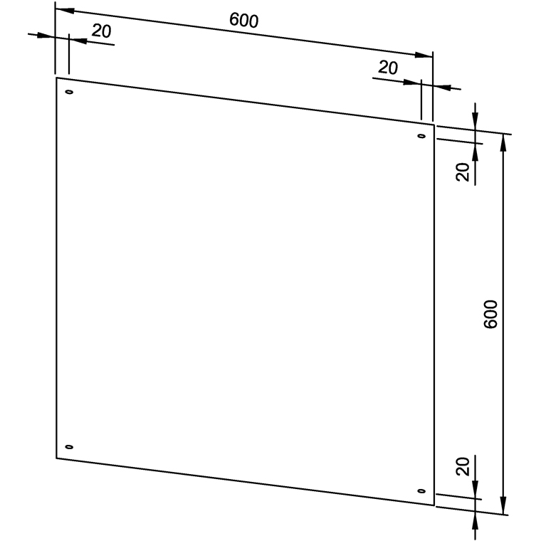 727855 Зеркало из нержавеющей стали WP601 WAGNER_EWAR A-LINE Wagner Ewar  - Вид №1