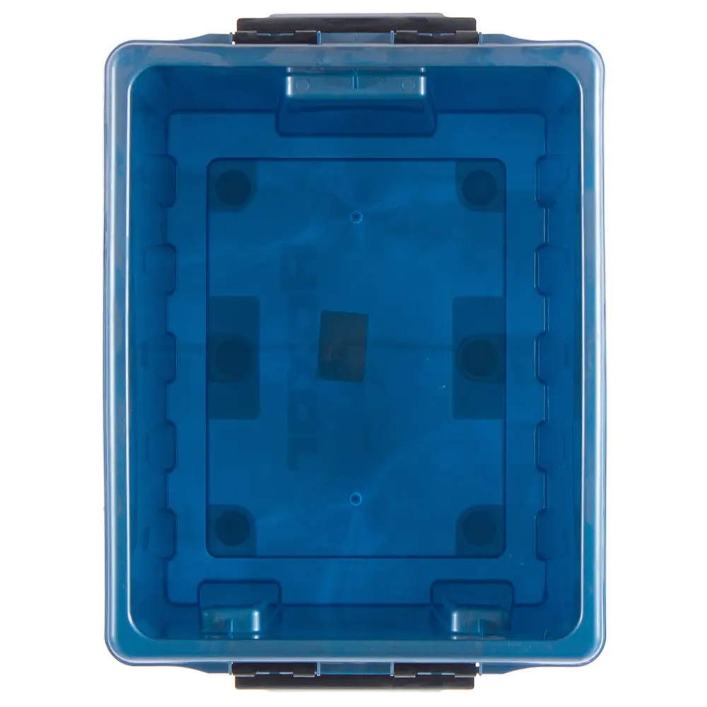 Контейнер Rox Box 39x25x50 см, 36 л, пластик цвет синий с крышкой STLM-2115569 - Вид №1