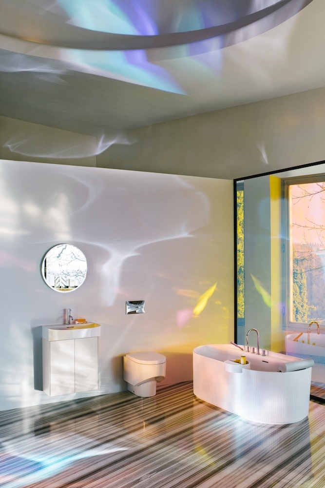 H8233410000001 Напольный унитаз, безободковый смыв Rimless, выпуск горизонтальный/вертикальный LAUFEN PRO - Вид №5