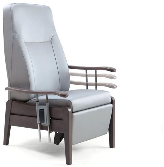 PIAVAL Эргономичное кресло из ткани с подставкой для ног Relax transfer | health & care 21-6/1 - Вид №6