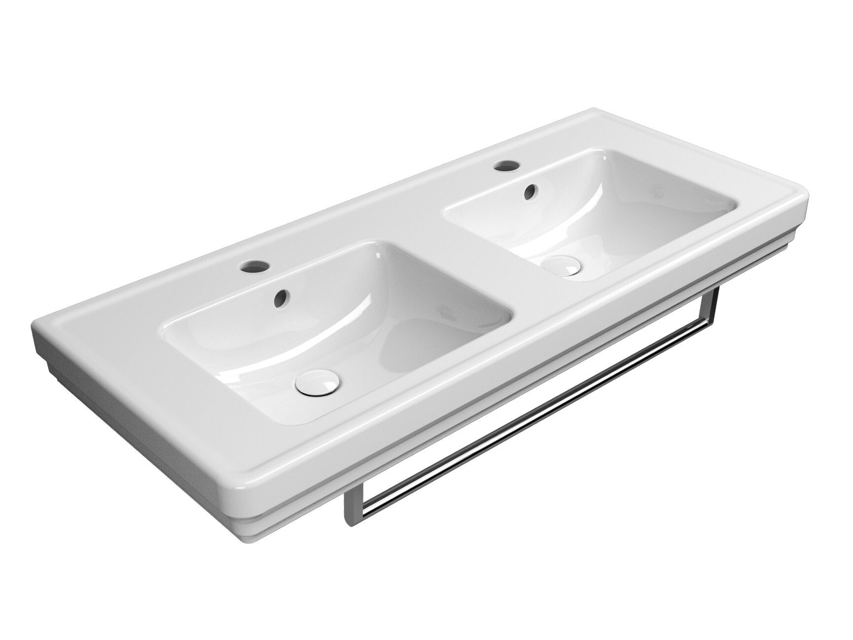 Двойной подвесной умывальник GSI ceramica Classic ARCH-00149377